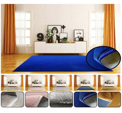 Faux rabbit fur area - fur, rug