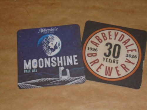 Abbeydale brewery beermat - abbeydale,