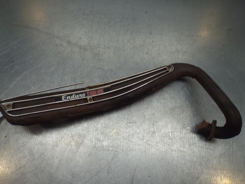Yamaha dt125 mid - mid, exhaust