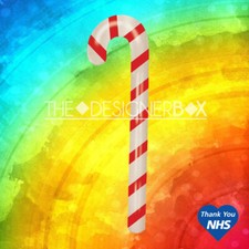 90 cm Christmas Inflatable Candy Cane Giant Blow Up Candy Stick for Christmas 