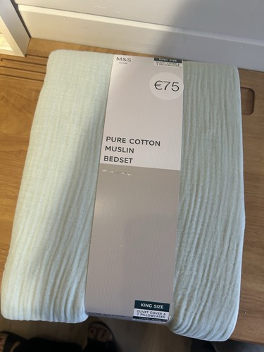 Home pure cotton muslin - m&s,
