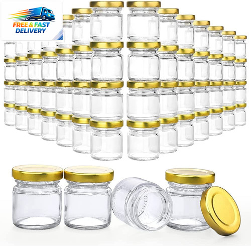 Pack small glass jars - small, with