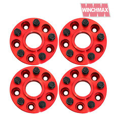  30MM WHEEL SPACERS LAND ROVER DISCOVERY MK3 & MK4 RANGE ROVER MK3 & MK4 RED T3