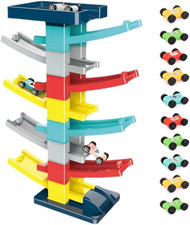9-Layers Kids Car Ramp Toys -