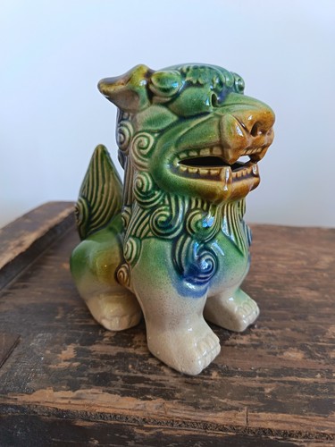 Vintage chinese ceramic foo - chinese,