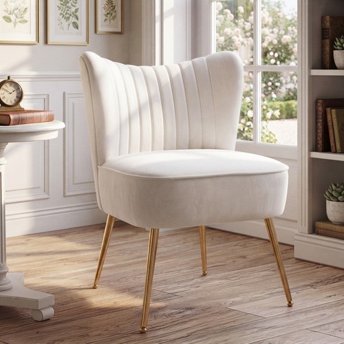 Sumptuous velvet tub chair - velvet,