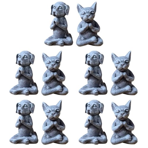 Durable pvc funny garden dog - garden,