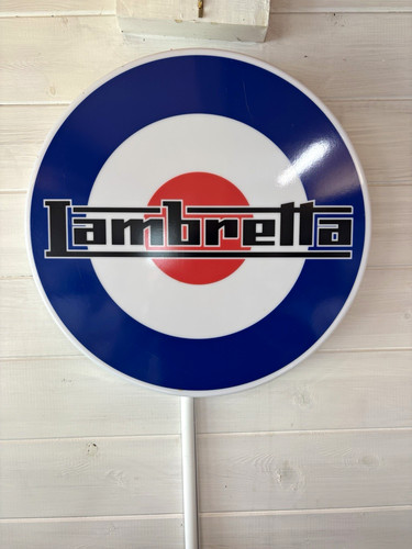 Lambretta round target design - round,
