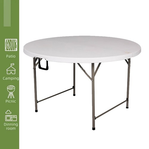 New 4ft round folding - new!,