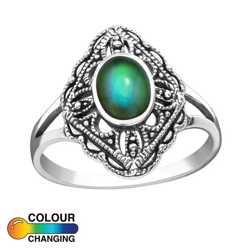 925 sterling silver - silver, filigree