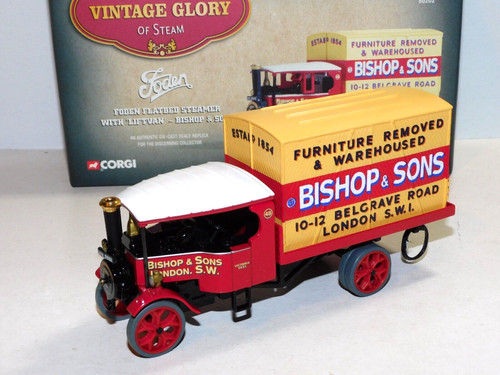 Corgi foden flatbed steam - foden,
