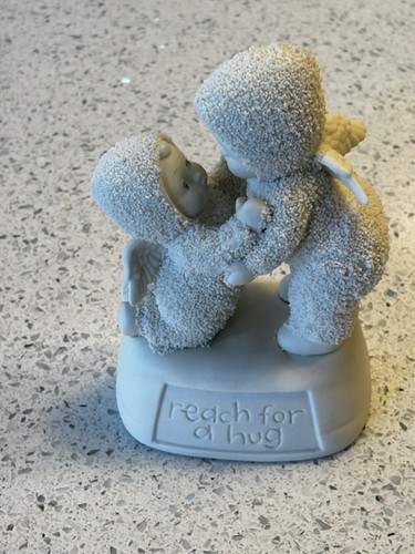 Snow babies reach - snow, hug