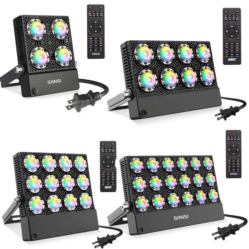 Rgb flood lights outdoor party - flood,