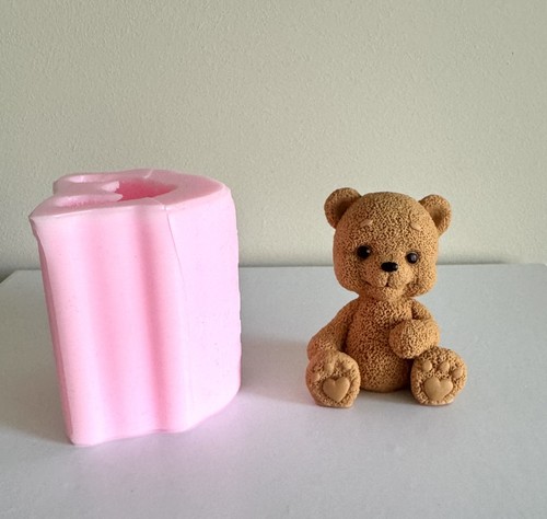 Teddy bear silicone mold - teddy,