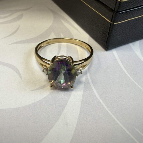 9ct gold mystic - mystic, topaz