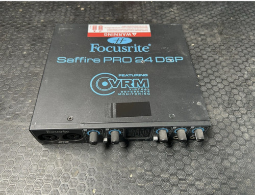 Focusrite saffire pro - focusrite, dsp
