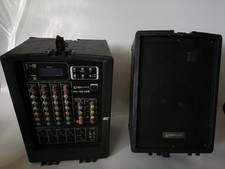 QTX PA-100 USB 10inch Portable PA Speaker, MP3, Microphone, line in.