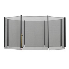 13ft Trampoline Net Replacement Safety Net Enclosure Net Spare New w/ 8