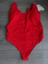 BNWT - M&S MARKS & SPENCER FLAME TEXTURED MATERNITY SWIMMING COSTUME UK SIZE 22