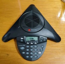 Polycom SoundStation 2W Basic Conference Station, AC Power Supply, phone cable
