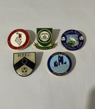 Football Club Pin Badges Bundle of 5 Joblot Various Clubs Sport