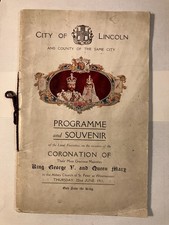 The Coronation King George V &