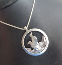 Ortak Orkney Silver Pendant