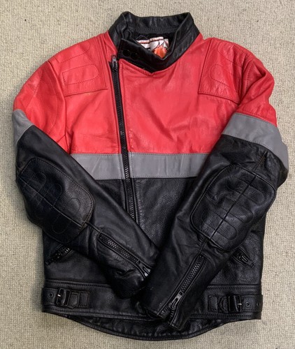 Vintage wolf leather motorbike - vintage,