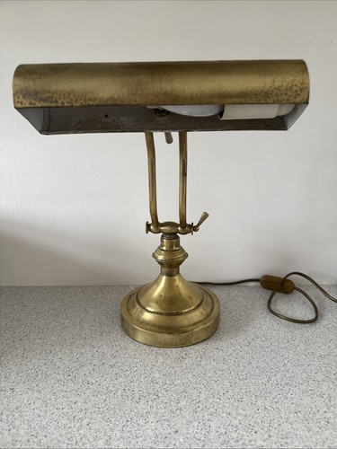 Vintage brass desk - vintage,
