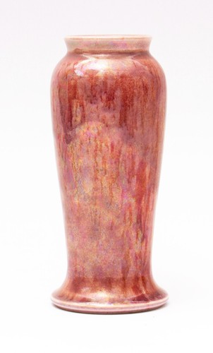 Ruskin pottery pale strawberry - ruskin,