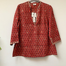 East Anokhi Block Print Blouse