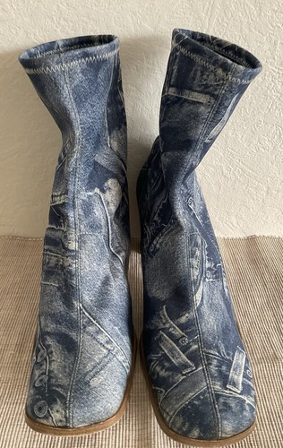 Retro denim look - denim,