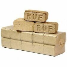 Oak RUF 100% Hardwood Heat Logs Wood Briquettes - 12 logs per Pack 10KG