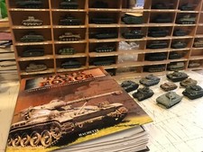 TANK FORCE ACHETTE CARRO ARMATO A SCELTA CON FASCICOLO MODÈLLINI 1/76 NO BOX