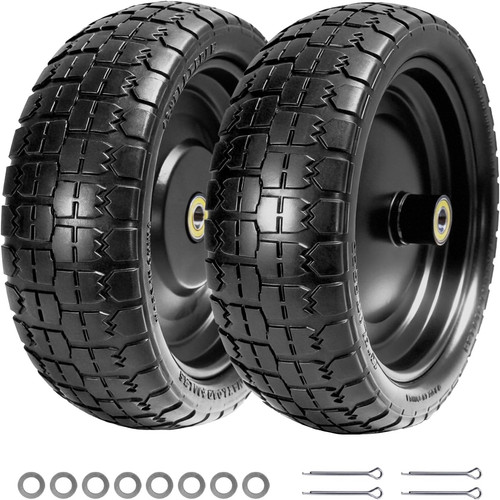 Flat free tires compatible - free,
