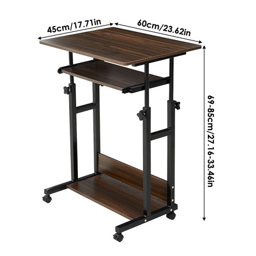 Rolling computer laptop desk - rolling,