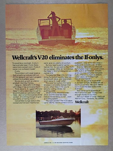 1970 wellcraft boat - 1970, v-20