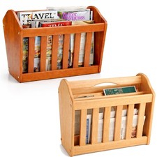Wooden Magazine And Newspaper