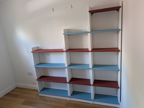 Hand built painted set - hand, of