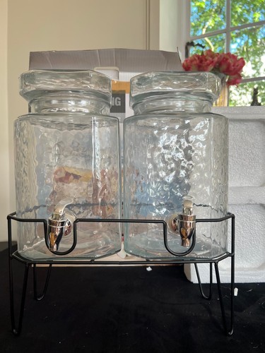 Elegant dual drink dispenser - drink,