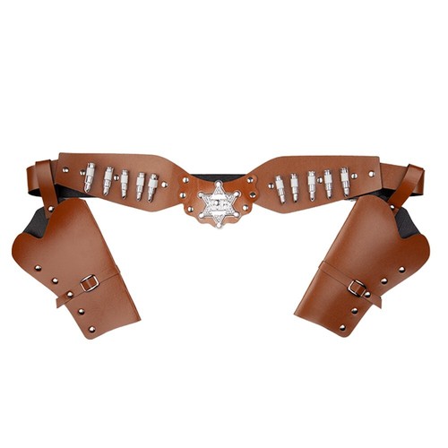 Cowboy belt with gun - 2,