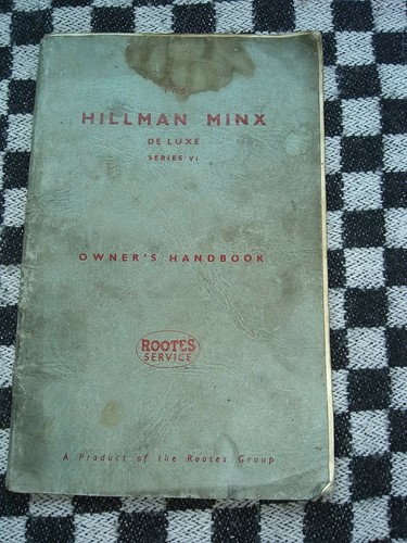 Vintage hillman minx luxe - hillman,