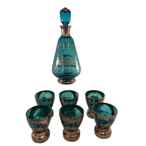 Vintage venetian decanter set - vintage,