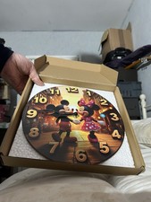 Mickey and minnie mouse - minnie, clock