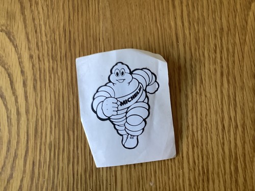 Michelin man sticker - michelin,