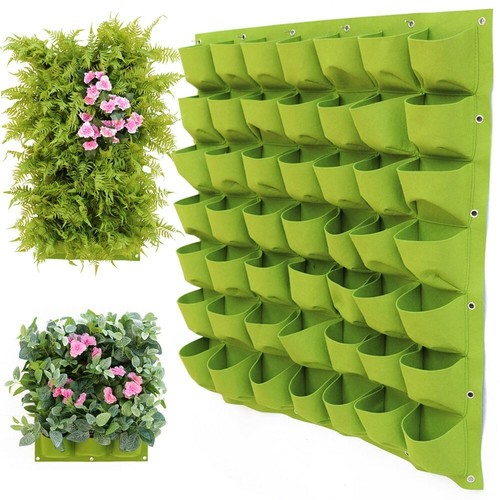 Pocket planting bag wall - 2~72,