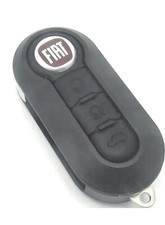  For Fiat 500 Ducato Doblo Punto 3 Button Remote Key Fob Repair Cover Case Kit