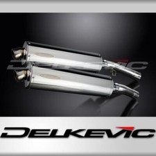 YAMAHA FJ1100 FJ1200 1984-1987 450mm OVAL STAINLESS BSAU SILENCER EXHAUST KIT