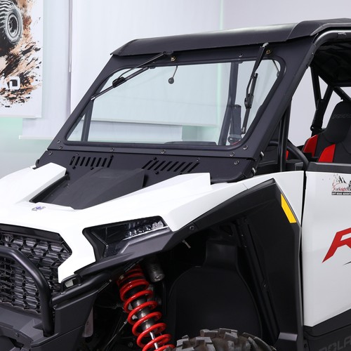 Vented glass windshield dual - vented, w/dual