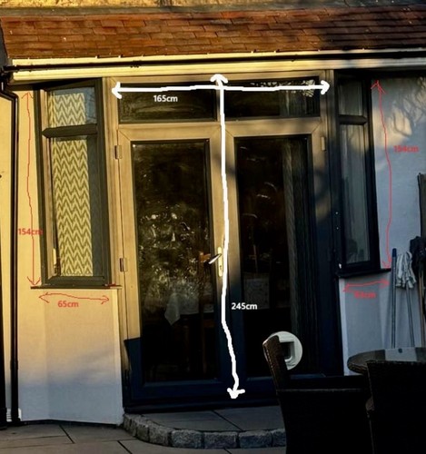 Upvc double glased bay - double,
